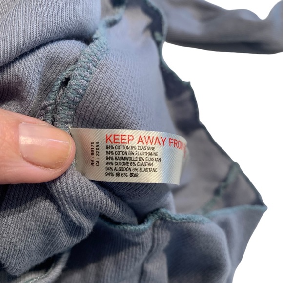 FREE PEOPLE | Intimately Crossover Long-Sleeve Fitted Top - Sz Small - Picture 9 of 9